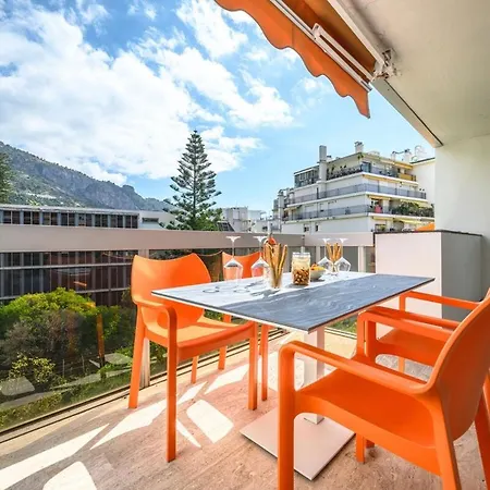 Le Sun Piscine Toit Terrasse Apartment Menton